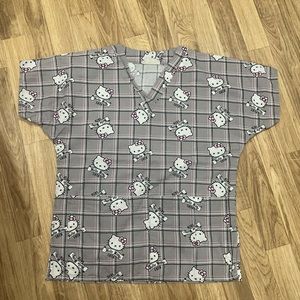Hello Kitty Scrubsuit with two front pockets